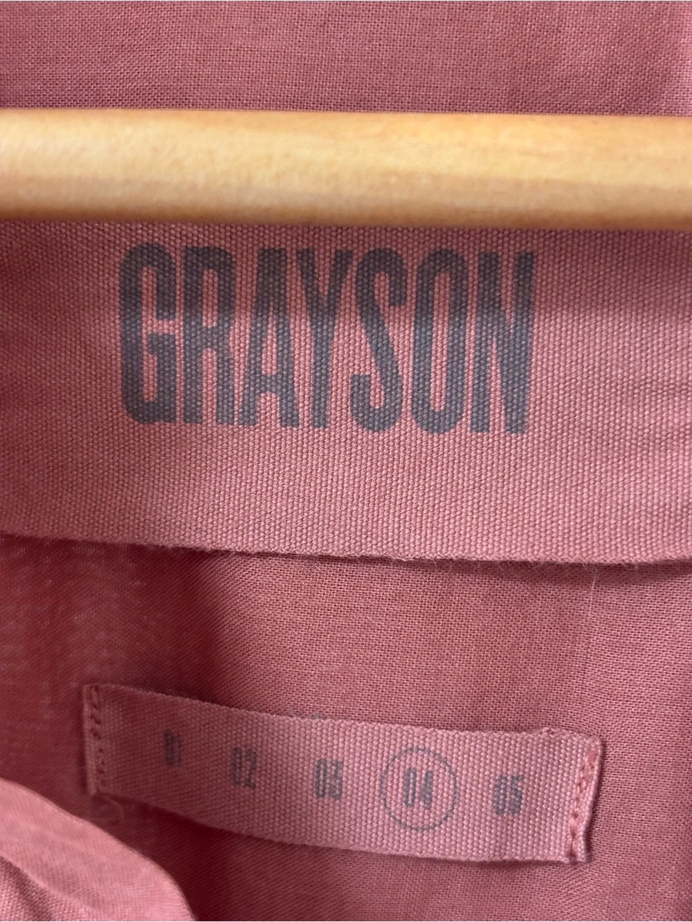 Grayson Frank and Eileen Changemaker Drop Waist Shirt Dress Rosewood Lagenlook